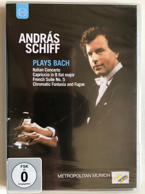 András Schiff Plays Bach | Italian Concerto, French Suite No. 5 DVD