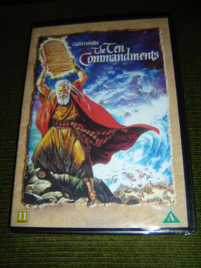 The Ten Commandments [Region 2 PAL DVD] Audio: English / Subtitles