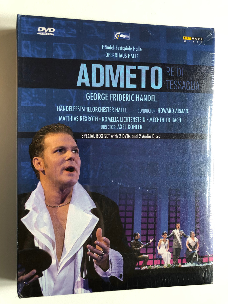 Admeto (Handel Festspiele Halle at Opernhaus Halle) [2DVDs + 2CDs