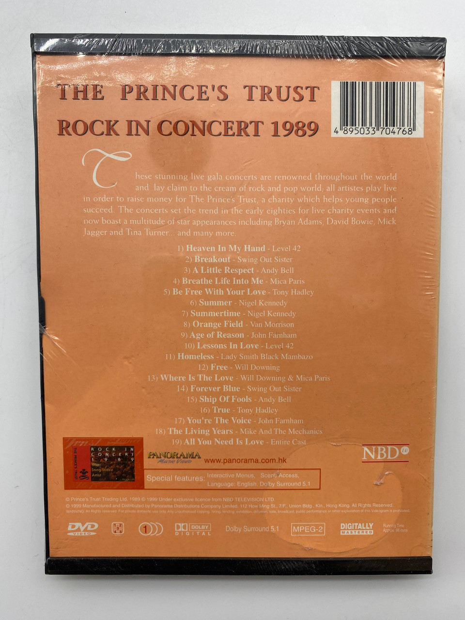 The Prince's Trust Rock in Concert 1989 – Legendary Live Performances