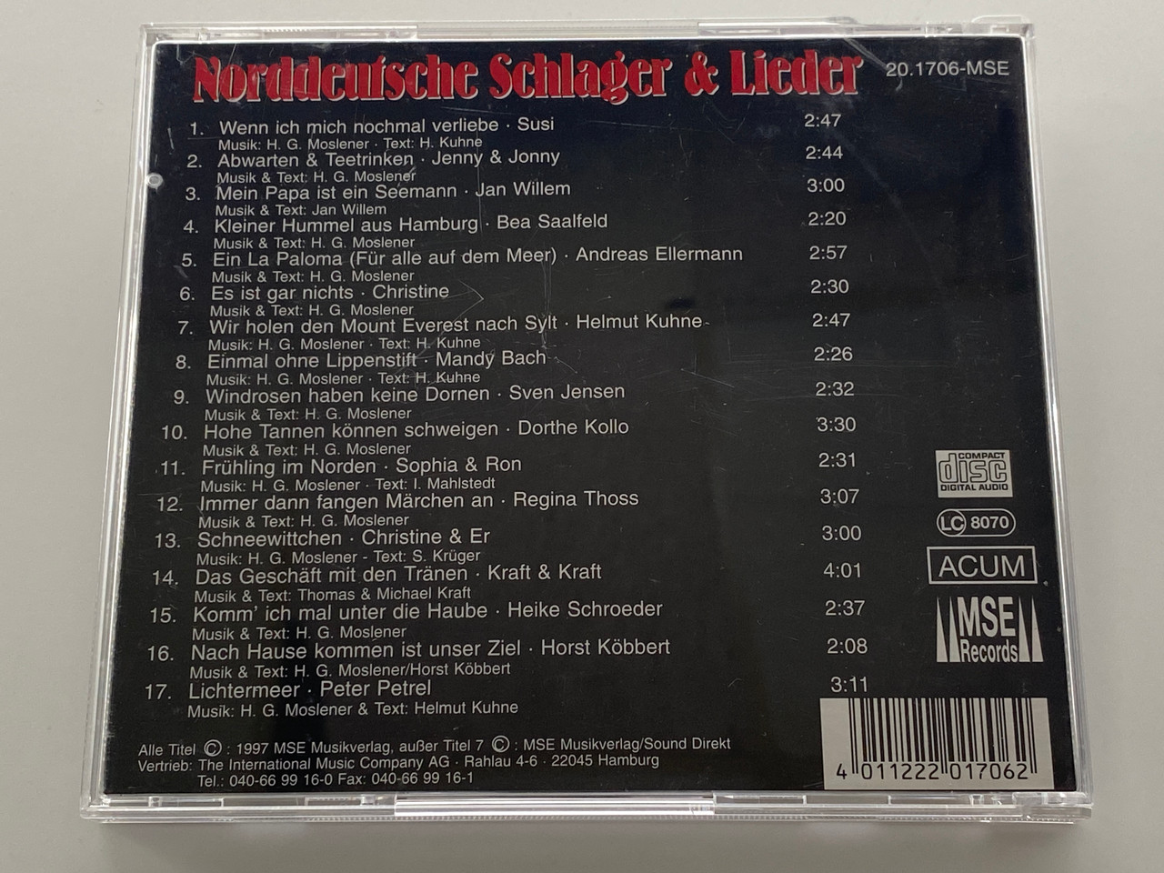 https://cdn11.bigcommerce.com/s-62bdpkt7pb/products/70717/images/355941/Norddeutsche_Schlager_Lieder_-_Peter_Petrel_Dorthe_Kollo_Jan_Willem_Christine_Regina_Thoss_Helmut_Kuhne_u._v._m._MSE_Records_Audio_CD_1997_20-1706-MSE_2__29099.1729531950.1280.1280.jpg?c=2