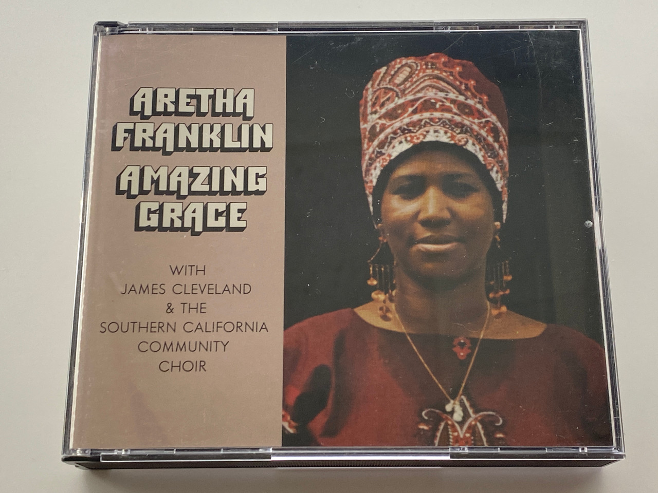 欧2LP Aretha Franklin, Rev. James Cleveland &amp; The Southern California Community Choir Amazing Grace 8122795958 Atlantic, Rhin Aretha Franklin With James Cleveland & The Southern