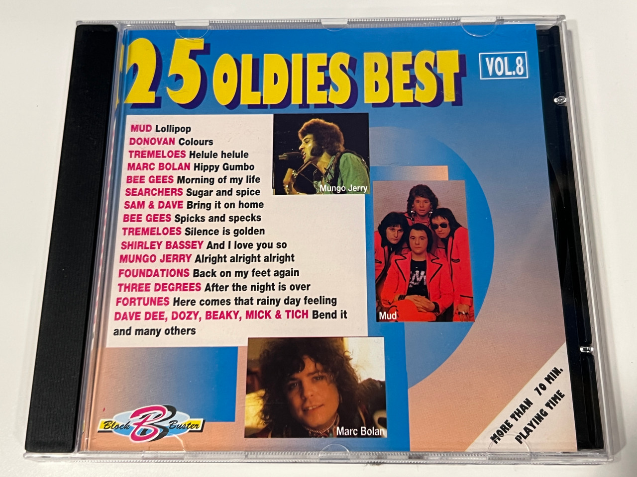 k1022-08★8盤レコード OLDIES The Best オールディーズ 25 Oldies Best Vol. 8 - Classic Hits from the 60s and 70s
