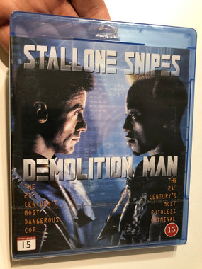 Demolition Man Blu-ray – Sci-Fi Action with Stallone