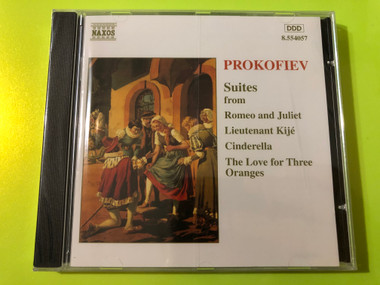 Prokofiev: Orchestral Suites - Romeo & Juliet Naxos CD