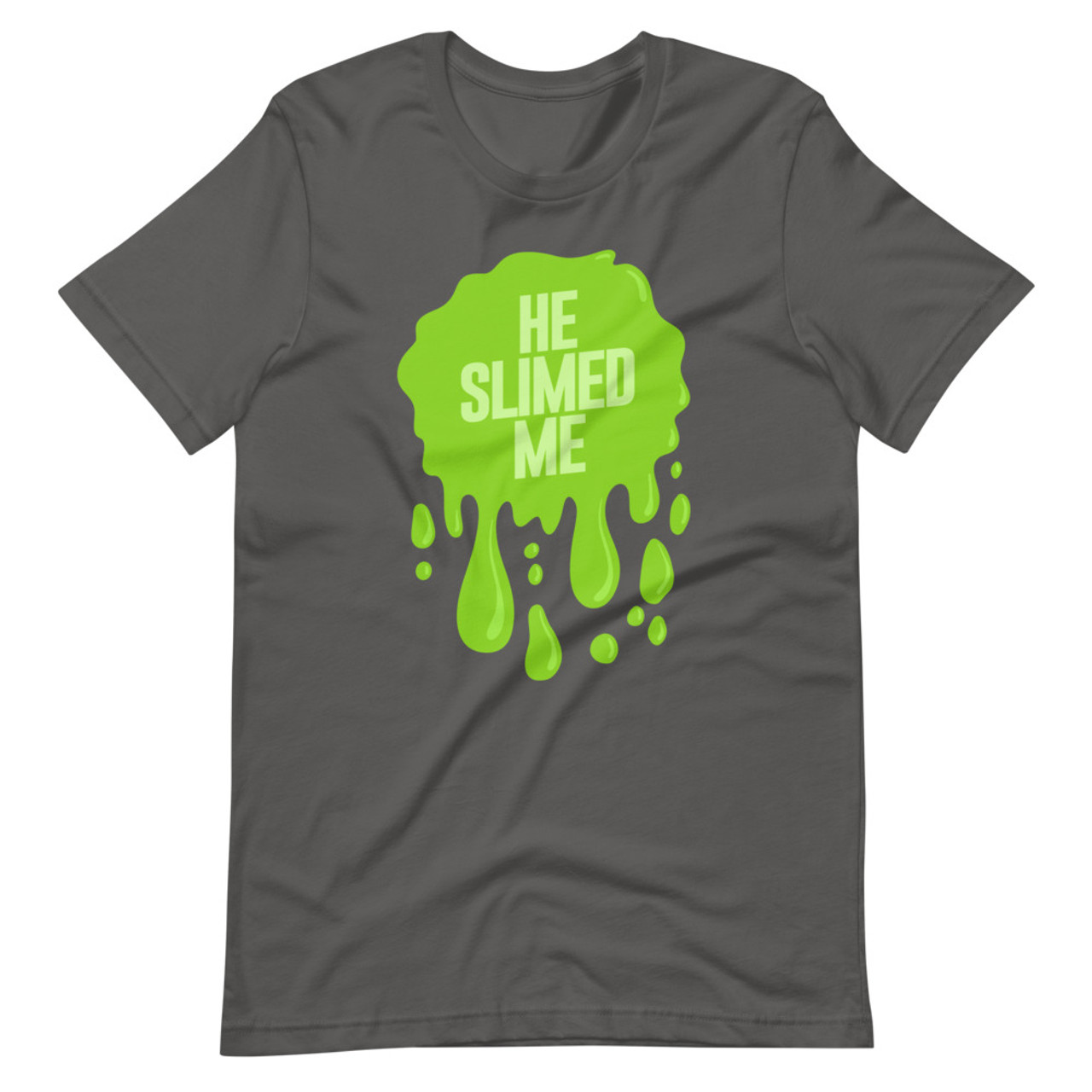 Ghostbusters Venkman Inspired He Slimed Me Slimer T Shirt
