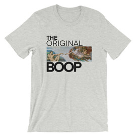 Athletic Heather Michelangelo's Sistine Chapel Original BOOP Unisex T-Shirt