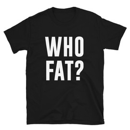 Black The Simpson's Inspired Who Dat/Who Fat Joke Homer Simpson T-Shirt New Orleans Lisa Gets The Blues Simpson's Episode
