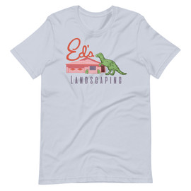 Edward Scissorhands Inspired - Ed's Landscaping T-Rex Topiary T-Shirt