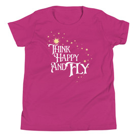 [KIDS/YOUTH] Peter Pan Inspired - Think Happy Thoughts And You'll Fly T-Shirt