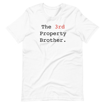 White Solar Opposites Terry The 3rd Property Brother TV Show T-shirt 