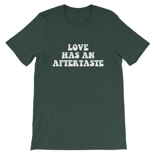 Black Joke "Love Has an Aftertaste" Unisex T-Shirt 