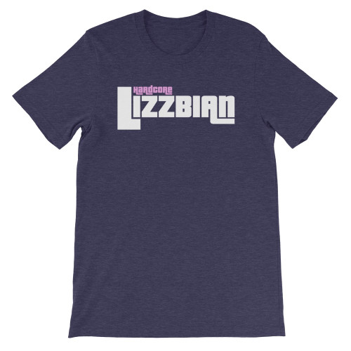 Midnight Navy blue Ultimate Lizzo Fan - Hardcore Lizzbian - Unisex T-Shirt