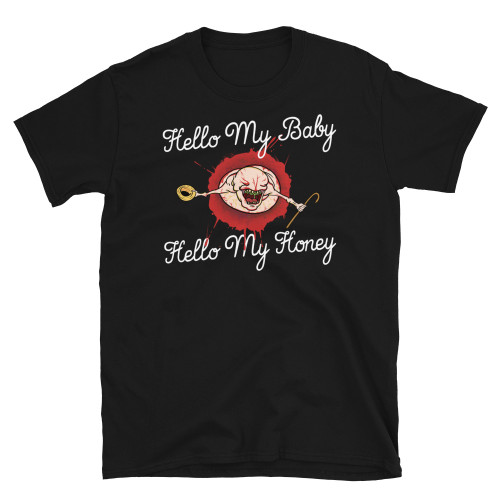 Black Spaceballs Alien Dancing Hello My Baby, Hello My Honey Hello My Ragtime Gal Lonestar and Barf at Diner T-Shirt