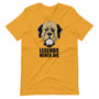 Yellow The Sandlot - Heroes Are Remembered Legend Never Die Hercules with Drool-Covered Babe Ruth Baseball T-Shirt