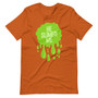 Orange Ghostbusters Peter Venkman "He Slimed Me" Slimer Onion Head Slimy Bill Murray Slimer I've Been Slimed T-Shirt