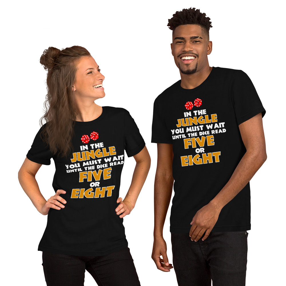 Jumanji Inspired In The Jungle You Must Wait Dice T Shirt Colonel mustard in the library with the wrench. jumanji inspired in the jungle you must wait dice t shirt