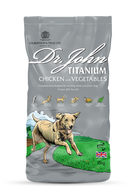 Dr John Titanium Chicken with Vegetables