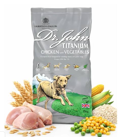 Dr John Titanium Chicken with Vegetables