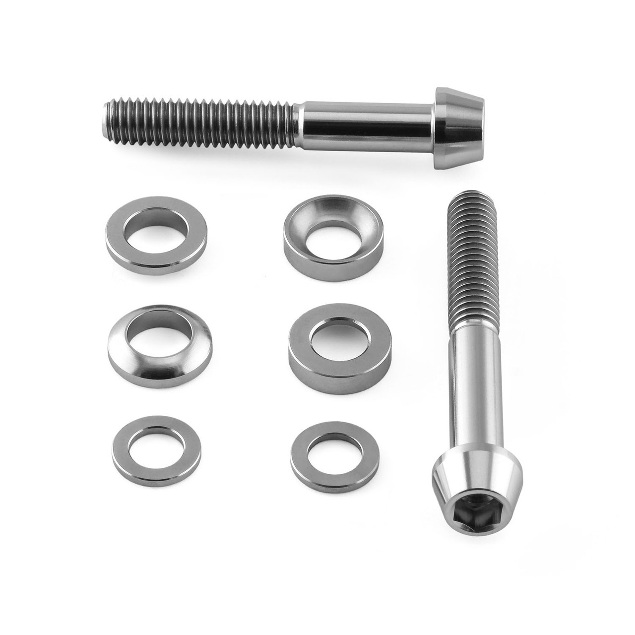 Kit con 2 Válvulas Tubeless X-ON 6061 Alloy T6 - 45 mm + Llave + Conector