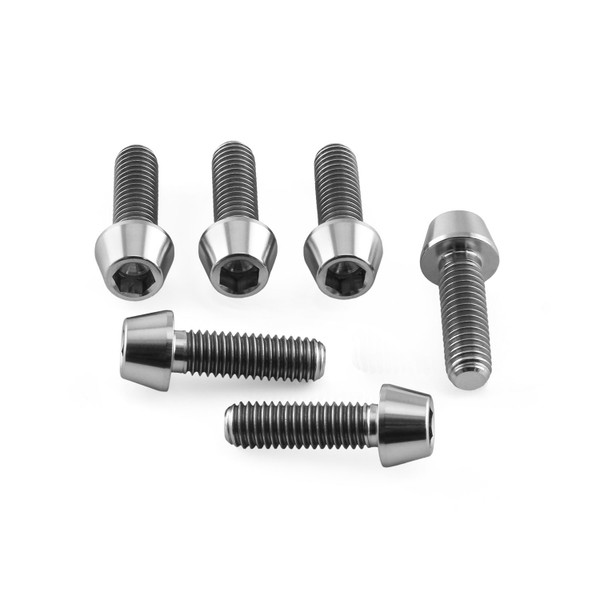 Titanium Stem Bolt Kit M5x(0.80mm)x16mm Socket Cap