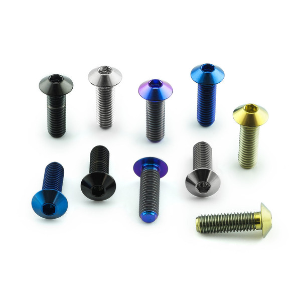 M6 Titanium Dome Head Bolts