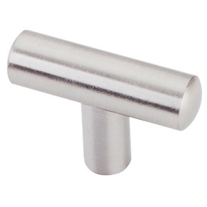 Cosmas 2101SN Satin Nickel Euro Style T Bar Knob Cosmas 2101SN Satin Nickel Euro Style T Bar Knob