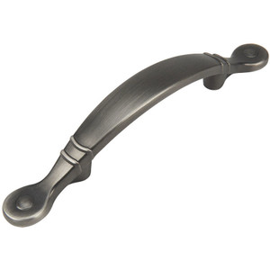 Cosmas 9980AS Antique Silver Cabinet Pull