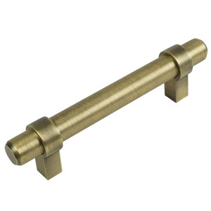 Cosmas 161-3BAB Brushed Antique Brass Cabinet Hardware Euro Style Bar Pull Cosmas 161-3BAB Brushed Antique Brass Cabinet Hardware Euro Style Bar Pull