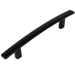 Cosmas 2363-96FB Flat Black Subtle Arch Cabinet Pull Cosmas 2363-96FB Flat Black Subtle Arch Cabinet Pull