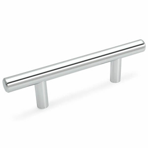 Cosmas 305-030CH Polished Chrome Cabinet Hardware Euro Style Bar Pull Cosmas 305-030CH Polished Chrome Cabinet Hardware Euro Style Bar Pull