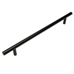 Cosmas 404-192FB Flat Black Slim Line Cabinet Hardware Euro Style Bar Pull Cosmas 404-192FB Flat Black Slim Line Cabinet Hardware Euro Style Bar Pull