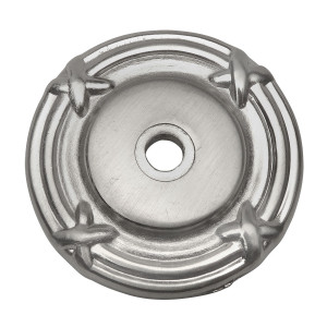 Cosmas 9468SN Satin Nickel Cabinet Knob Backplate Cosmas 9468SN Satin Nickel Cabinet Knob Backplate