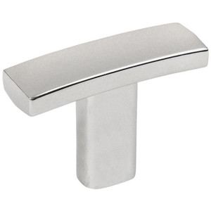 Cosmas 2363CH Polished Chrome Subtle Arch Cabinet T Knob