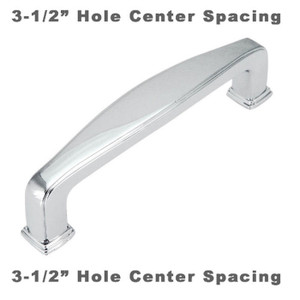 Cosmas 4390CH Polished Chrome Cabinet Pull