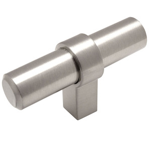 Cosmas 181SN Satin Nickel Euro Style T Bar Knob Cosmas 181SN Satin Nickel Euro Style T Bar Knob
