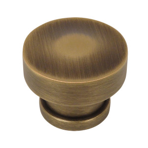 Cosmas 704BAB Brushed Antique Brass Round Contemporary Cabinet Knob Cosmas 704BAB Brushed Antique Brass Round Contemporary Cabinet Knob