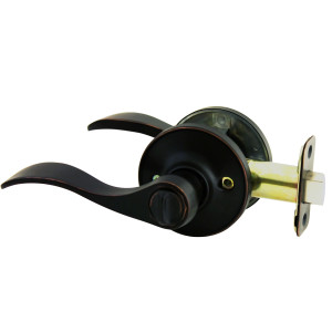 Cosmas 80 Series Oil Rubbed Bronze Privacy Door Lever: DL82-ORB Cosmas 80 Series Oil Rubbed Bronze Privacy Door Lever: DL82-ORB