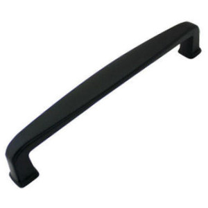 Cosmas 4392-128FB Flat Black Cabinet Pull