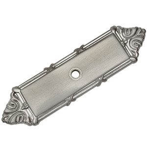 Cosmas 9467SN Satin Nickel Cabinet Knob Backplate Cosmas 9467SN Satin Nickel Cabinet Knob Backplate