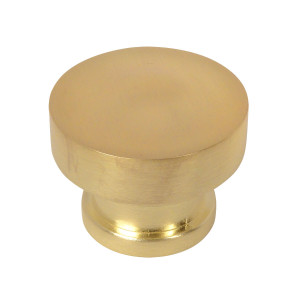 Cosmas 704BB Brushed Brass Round Contemporary Cabinet Knob Cosmas 704BB Brushed Brass Round Contemporary Cabinet Knob