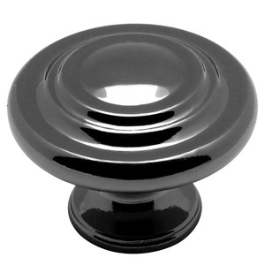 Cosmas 9971BN Black Nickel 3 Ring Cabinet Knob
