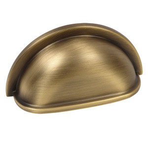 Cosmas 4310BAB Brushed Antique Brass Cabinet Cup Pull Cosmas 4310BAB Brushed Antique Brass Cabinet Cup Pull