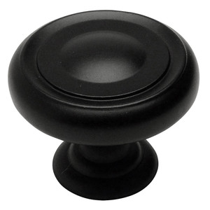Cosmas 7708FB Flat Black Cabinet Knob Cosmas 7708FB Flat Black Cabinet Knob
