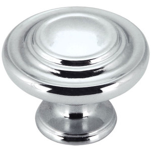 Cosmas 9971CH Polished Chrome 3 Ring Cabinet Knob