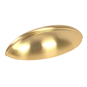 Cosmas 1399BB Brushed Brass Cabinet Cup Pull Cosmas 1399BB Brushed Brass Cabinet Cup Pull