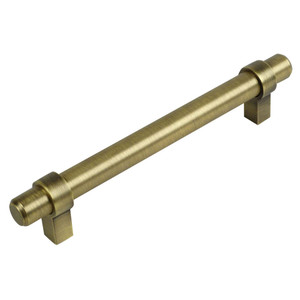 Cosmas 161-192BAB Brushed Antique Brass Cabinet Hardware Euro Style Bar Pull Cosmas 161-192BAB Brushed Antique Brass Cabinet Hardware Euro Style Bar Pull
