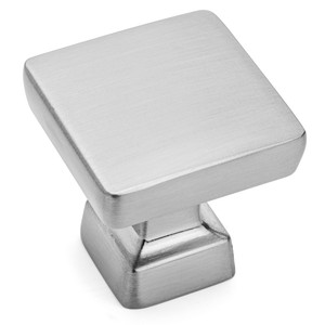 Cosmas 1480SN Satin Nickel Modern Contemporary Square Cabinet Knob Cosmas 1480SN Satin Nickel Modern Contemporary Square Cabinet Knob