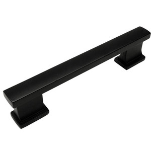 Cosmas 702-96FB Flat Black Contemporary Cabinet Pull Cosmas 702-96FB Flat Black Contemporary Cabinet Pull