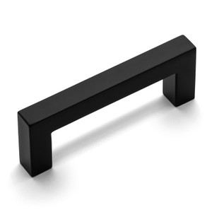Cosmas 14777-64FB Flat Black Modern Contemporary Cabinet Pull Cosmas 14777-64FB Flat Black Modern Contemporary Cabinet Pull
